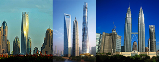 Skyline Dubai | Shanghai | Kuala-Lumpur